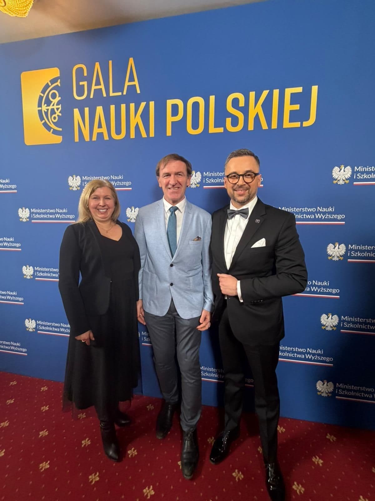 Zdjęcie galerii do artykułu Rektor naszej uczelni na Gali Nauki Polskiej 2026