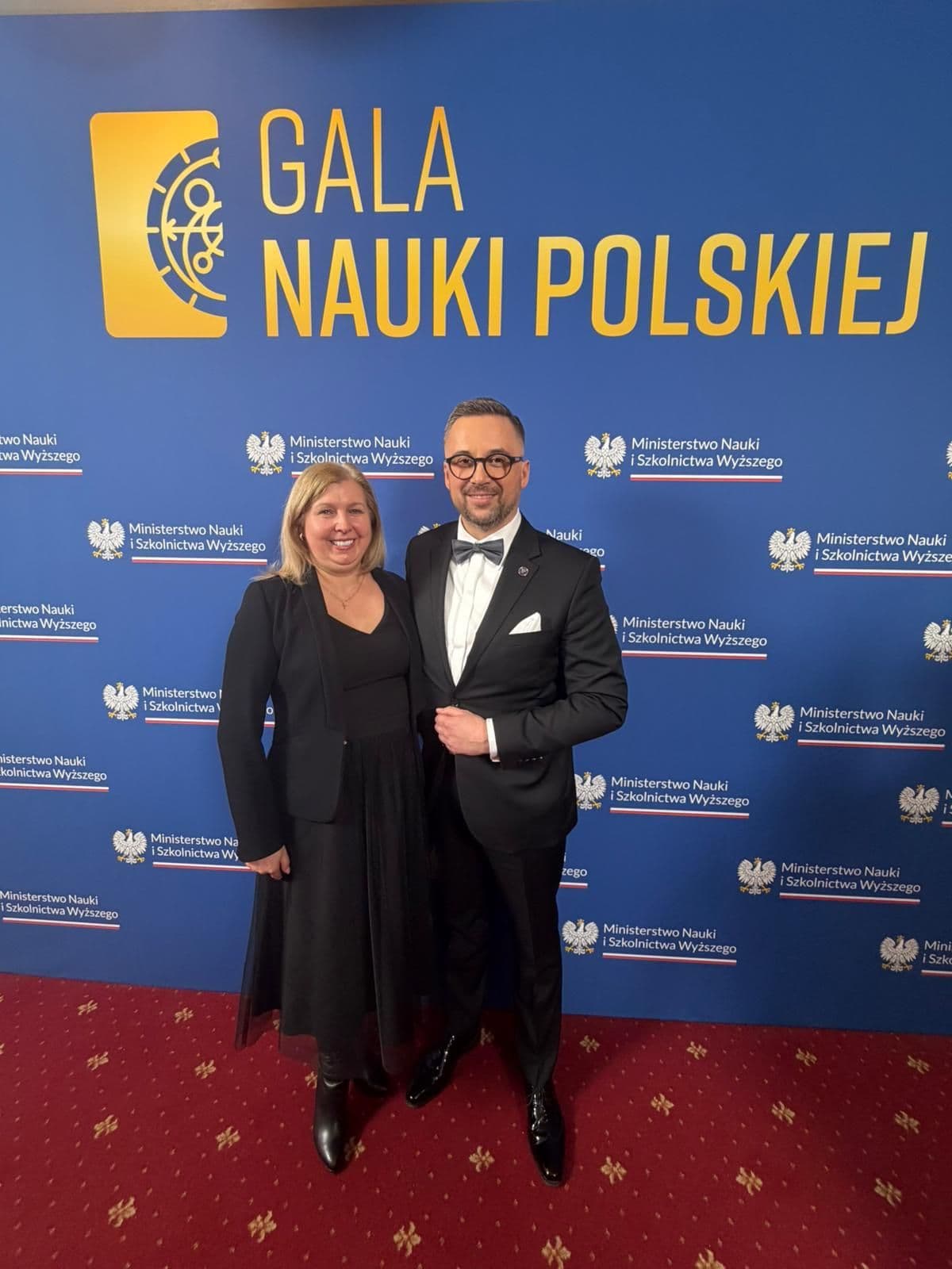 Zdjęcie galerii do artykułu Rektor naszej uczelni na Gali Nauki Polskiej 2026