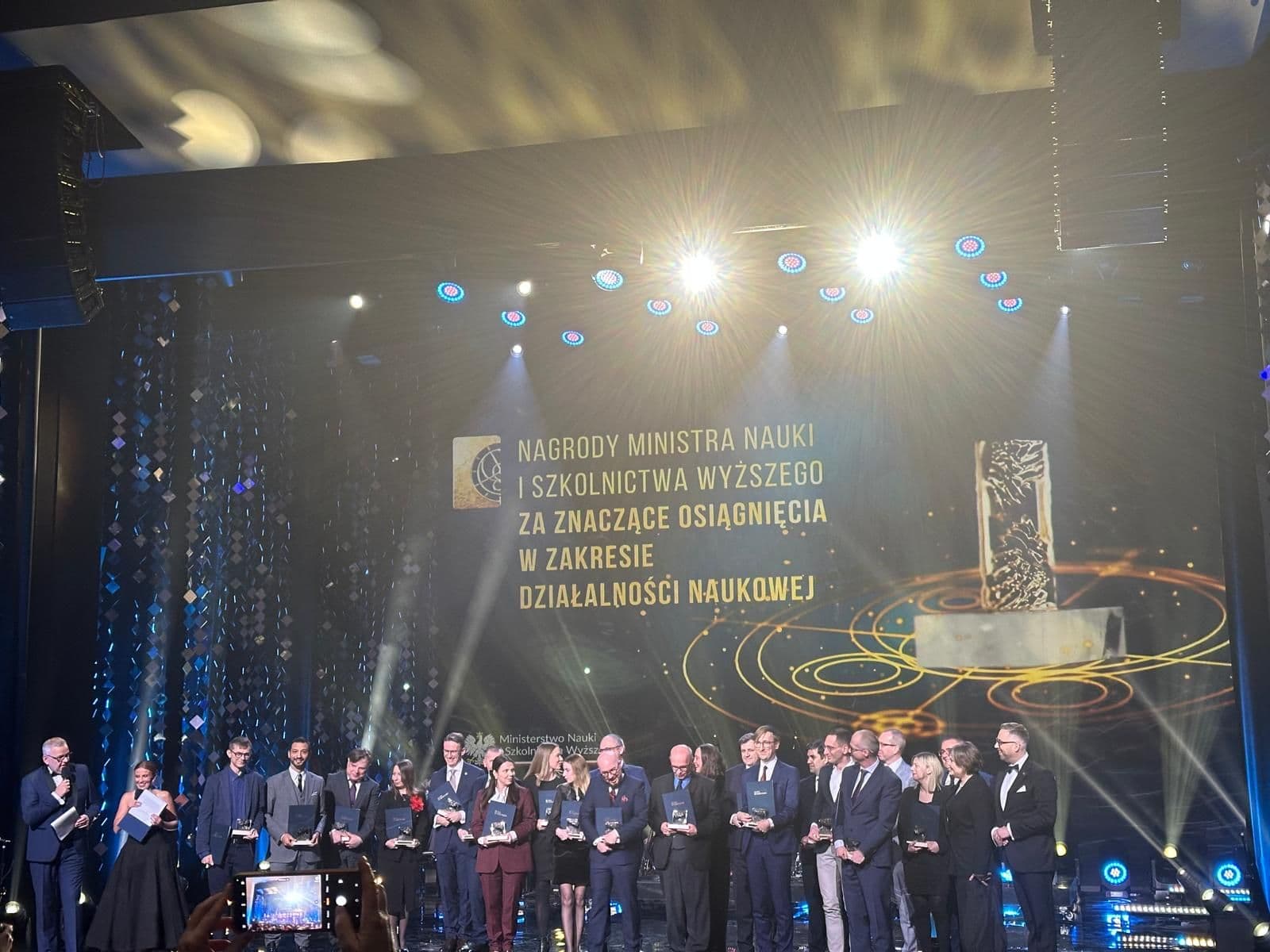 Zdjęcie galerii do artykułu Rektor naszej uczelni na Gali Nauki Polskiej 2026