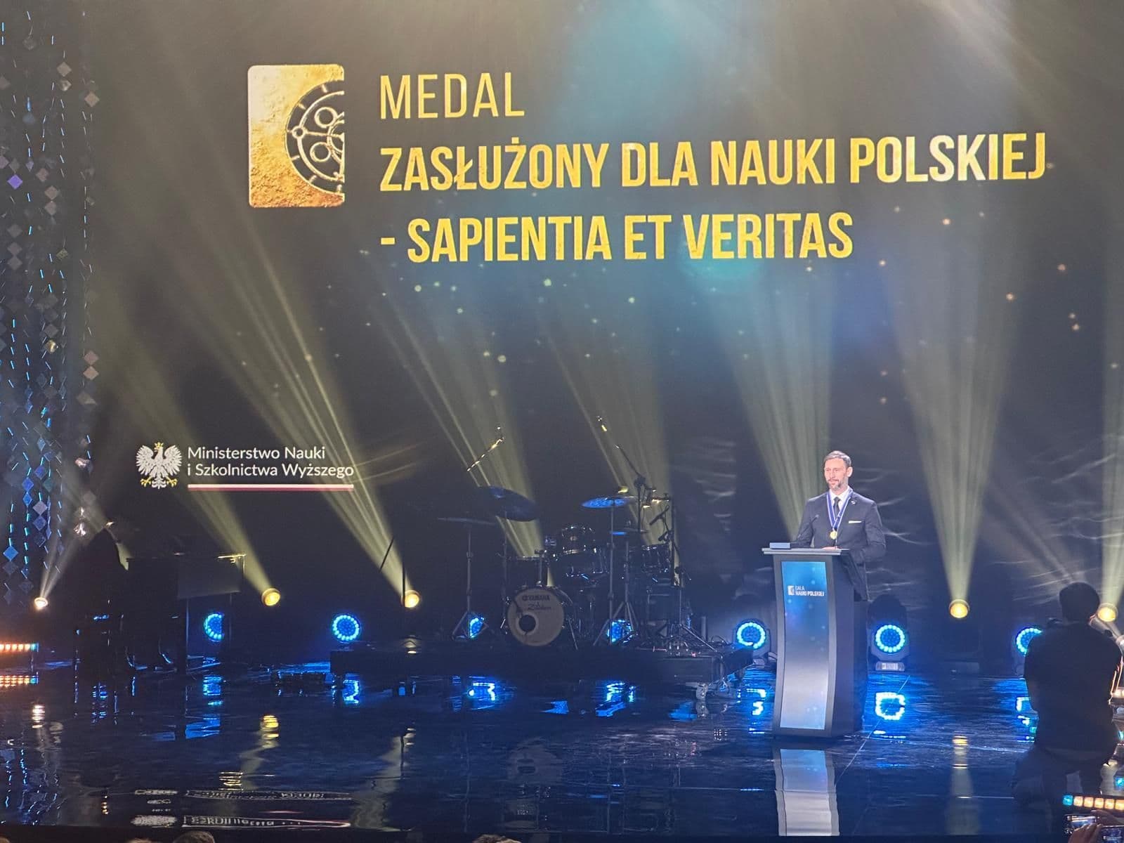 Zdjęcie galerii do artykułu Rektor naszej uczelni na Gali Nauki Polskiej 2026