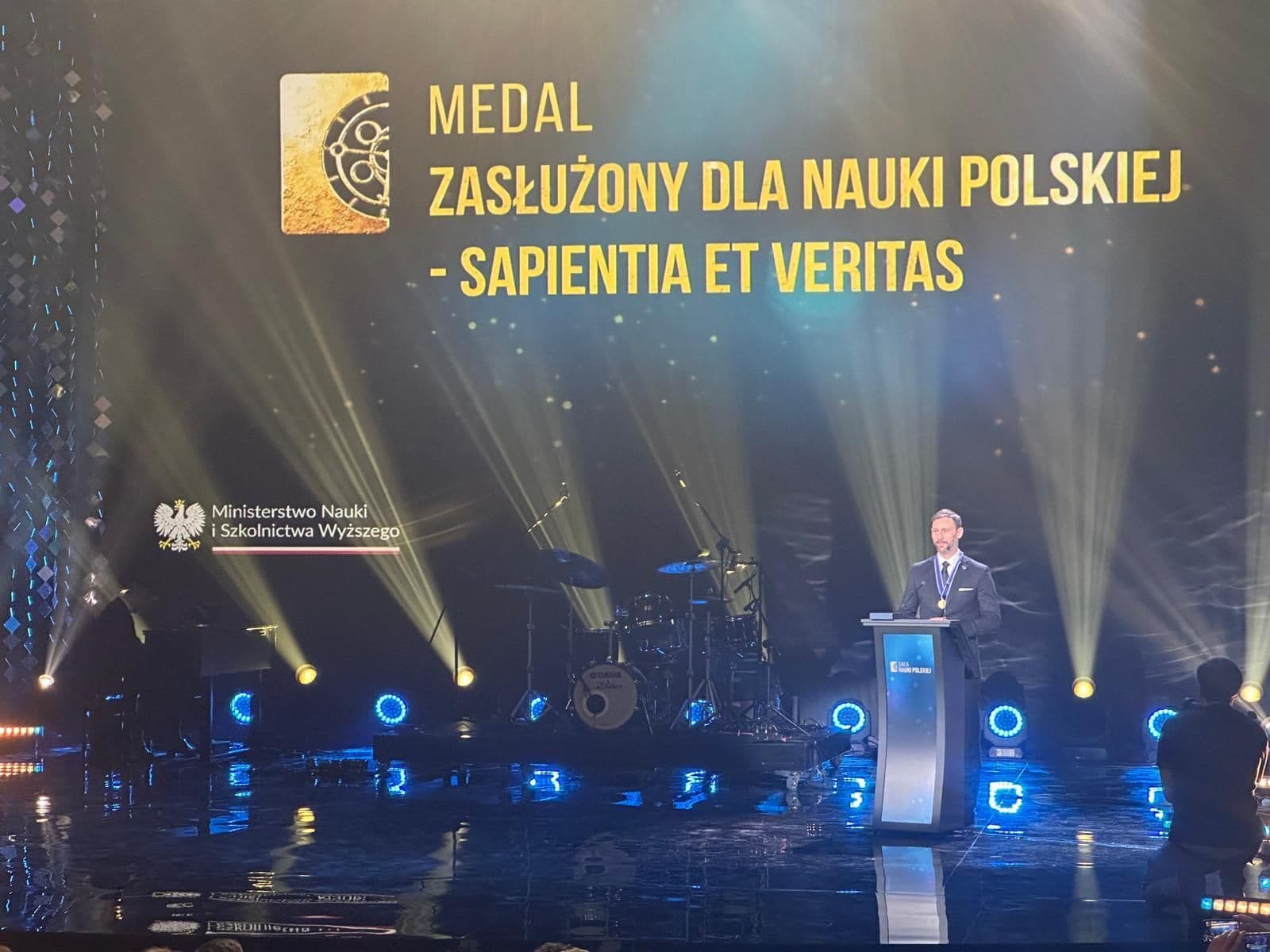Zdjęcie galerii do artykułu Rektor naszej uczelni na Gali Nauki Polskiej 2026