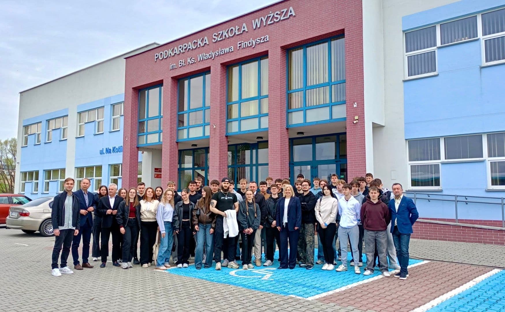 Uczniowie ZSL w Leżajsku z wizytą w Podkarpackiej Szkole Wyższej w Jaśle