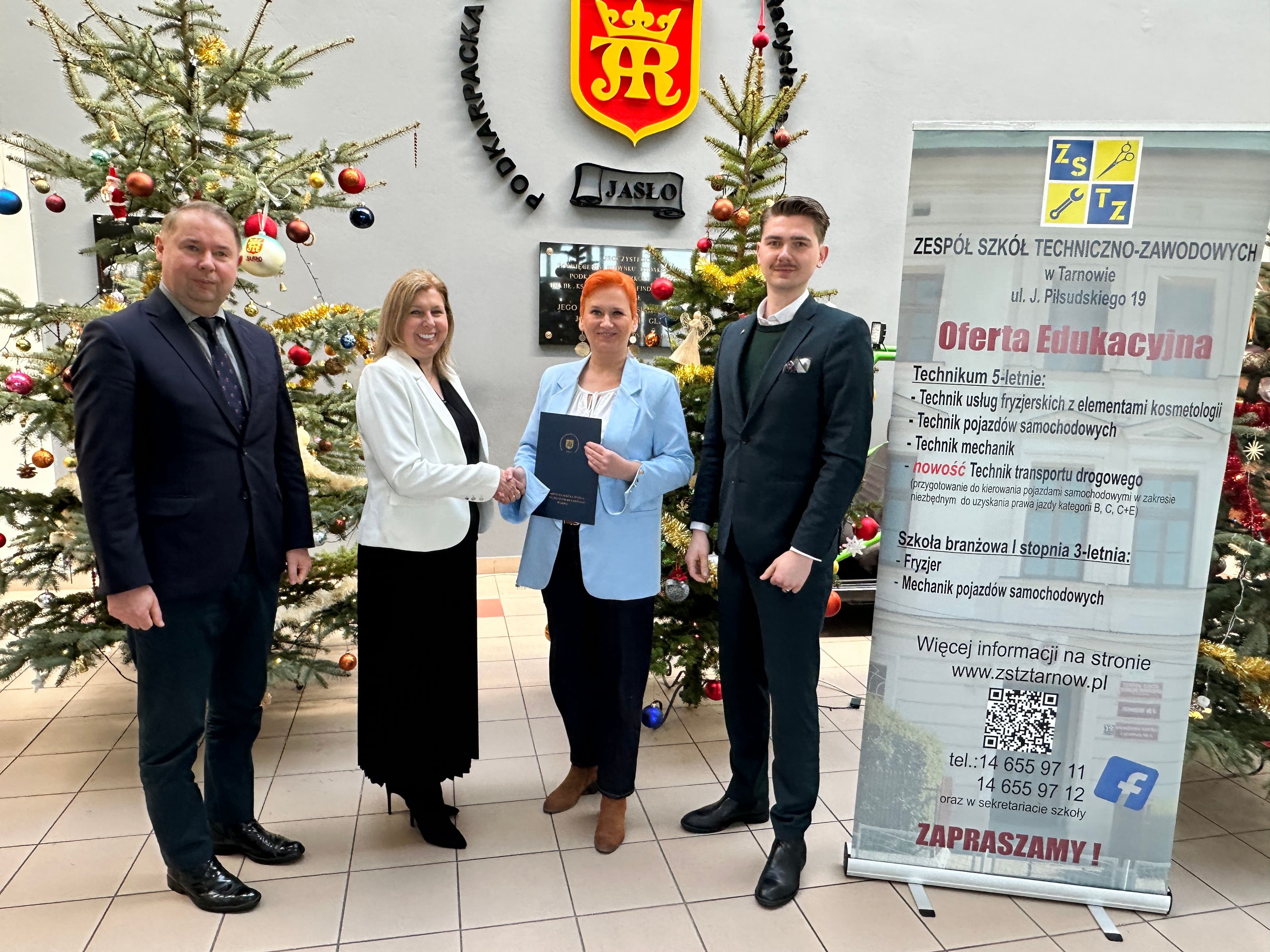 Porozumienie o współpracy z Zespołem Szkół Techniczno-Zawodowych w Tarnowie