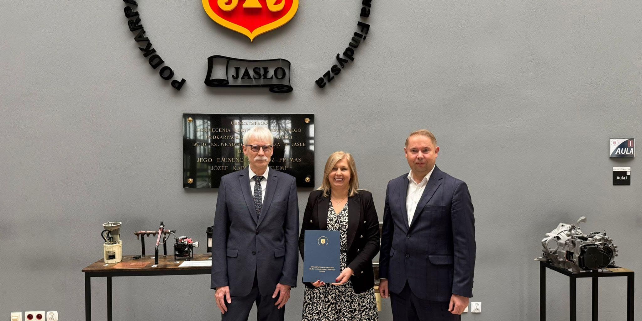 Porumienienie o współpracy pomiędzy Uczelnią a MKS Jasło