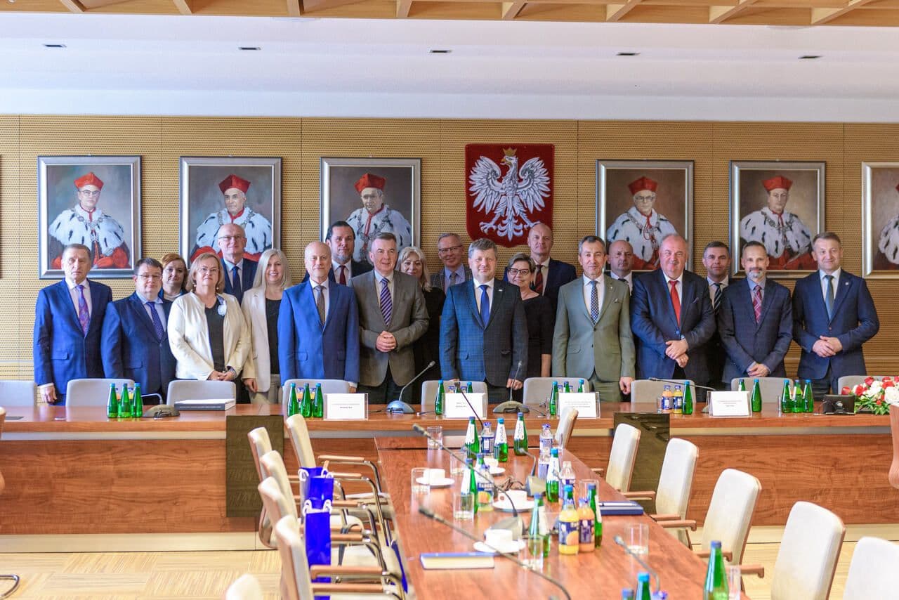 Zdjęcie galerii do artykułu Spotkanie Ministra Nauki z przedstawicielami podkarpackich uczelni 2024