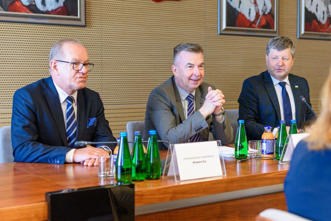 Zdjęcie galerii do artykułu Spotkanie Ministra Nauki z przedstawicielami podkarpackich uczelni 2024
