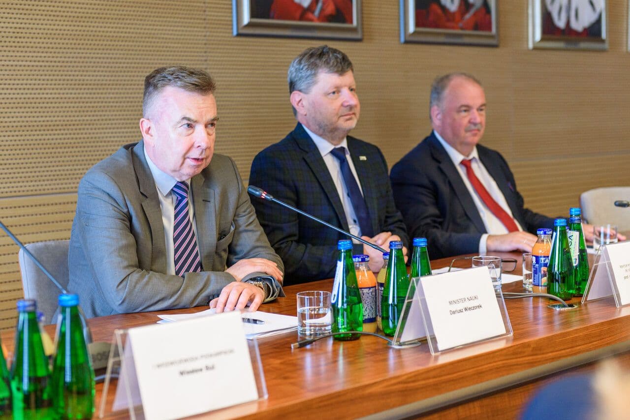 Zdjęcie galerii do artykułu Spotkanie Ministra Nauki z przedstawicielami podkarpackich uczelni 2024