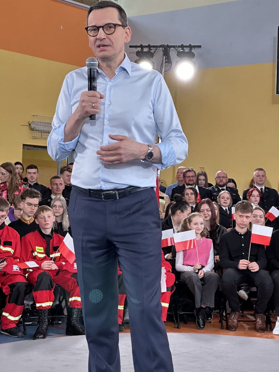 Zdjęcie galerii do artykułu Spotkanie z premierem Mateuszem Morawieckim w Jaśle