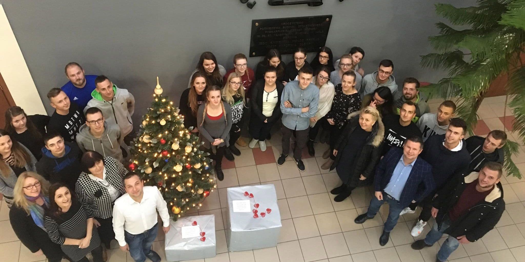 Szlachetna Paczka od studentów Podkarpackiej Szkoły Wyższej w Jaśle