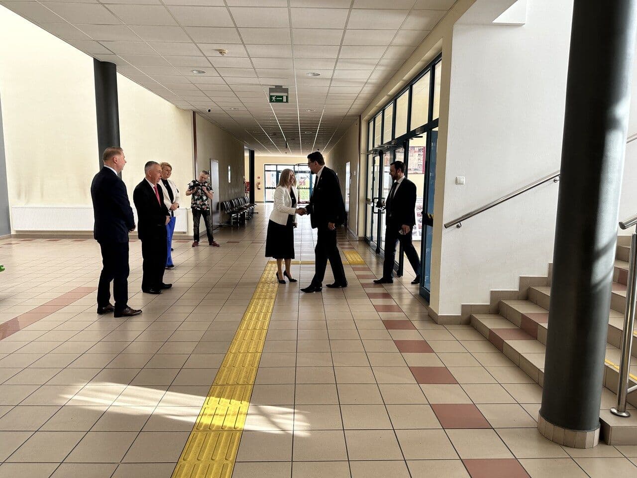 Zdjęcie galerii do artykułu Wizyta Ministra Nauki i Szkolnictwa Wyższego prof. dr hab. Andrzeja Szeptyckiego w Podkarpackiej Szkole Wyższej w Jaśle