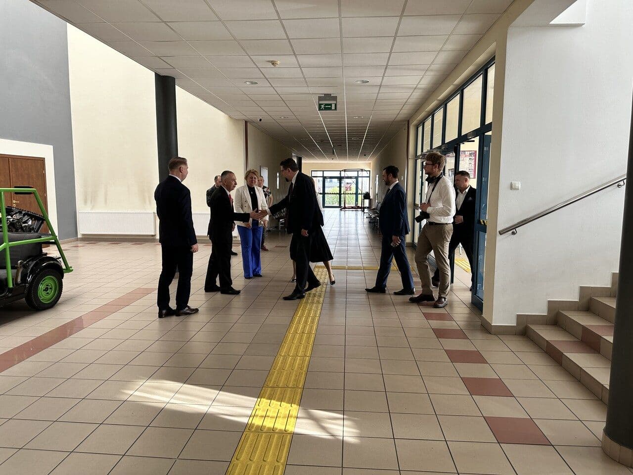 Zdjęcie galerii do artykułu Wizyta Ministra Nauki i Szkolnictwa Wyższego prof. dr hab. Andrzeja Szeptyckiego w Podkarpackiej Szkole Wyższej w Jaśle