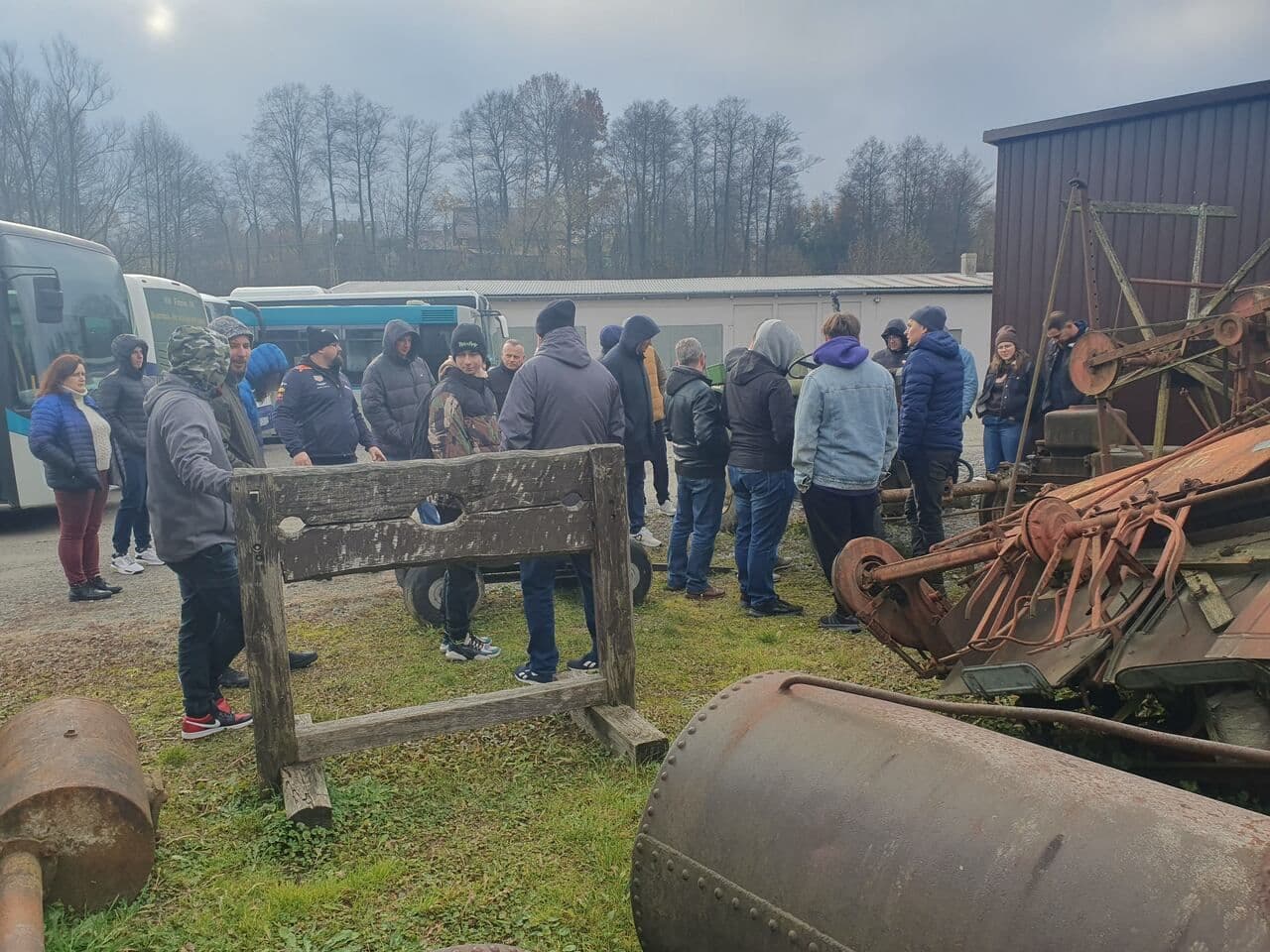 Zdjęcie galerii do artykułu Wyjazd studentów kierunku Transport do dwóch muzeów